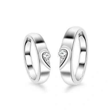 Couple Silver Rings 