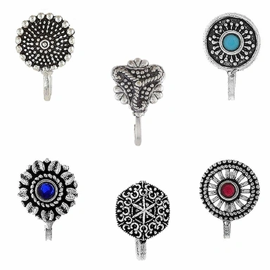 Silver Nose Pins