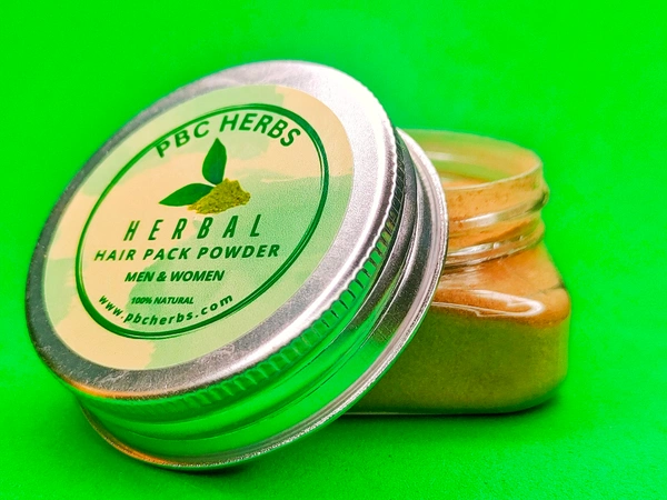 HERBAL HAIR MASK POWDER - ALL HAIR TYPE, 50g, MEN & WOMEN & KIDS