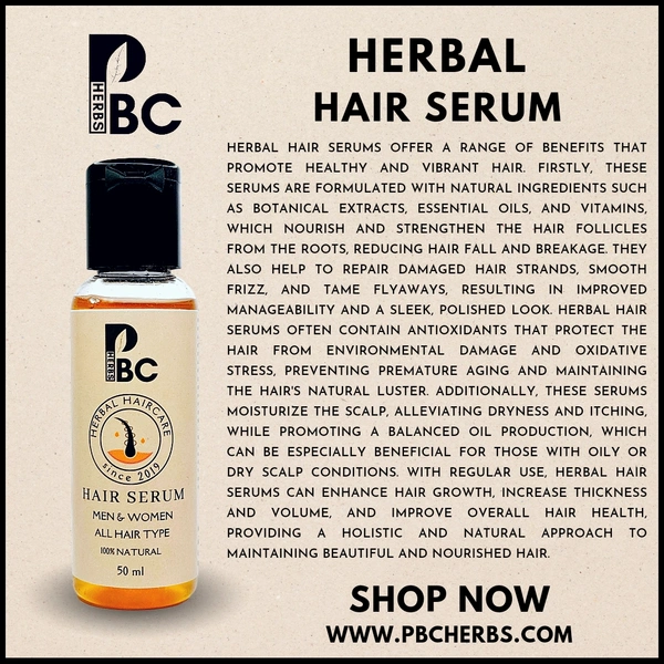 HERBAL HAIR SERUM - 50ml