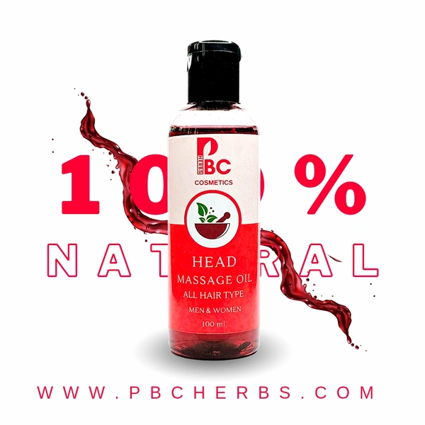 HEAD MASSAGE OIL - 100ml, ALL HAIR TYPE