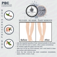 HAIR REMOVAL POWDER ( Natural ) - 100g ( Pet Bottle )