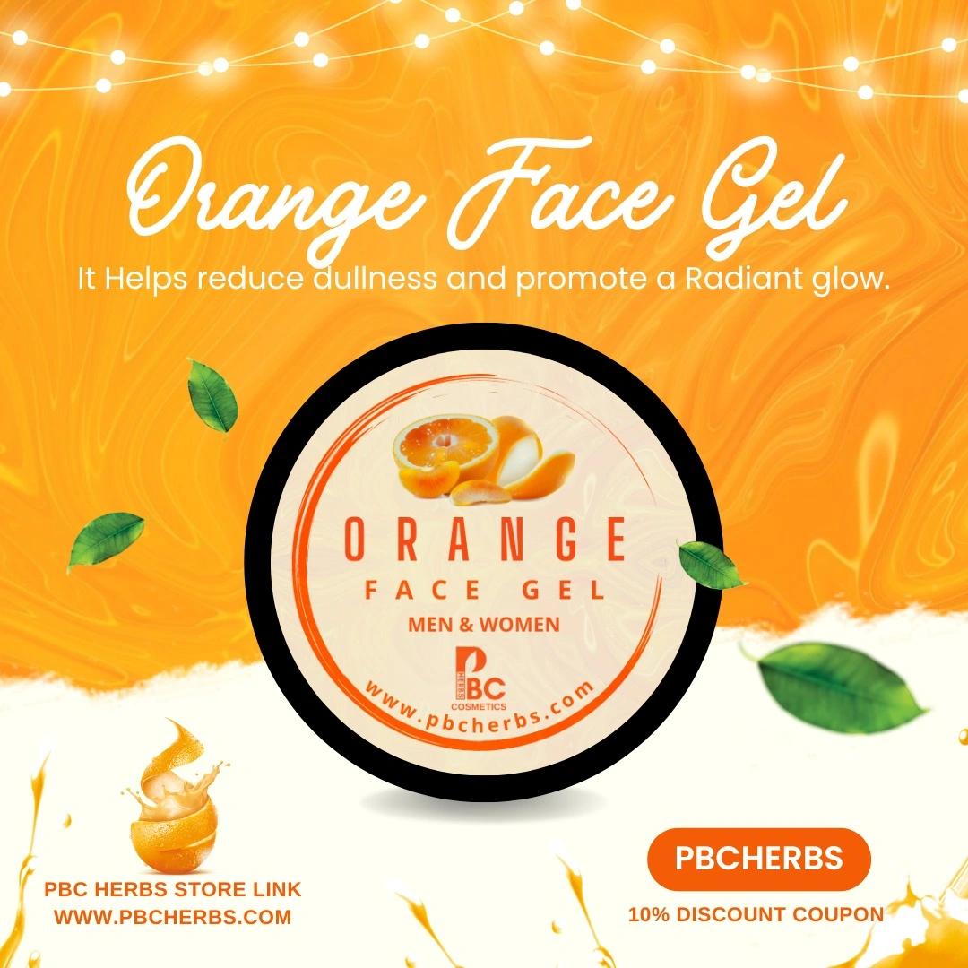 ORANGE FACE GEL  - 50g