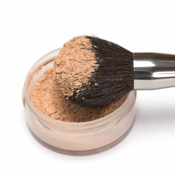SAFFRON PAPAYA LOOSE BASE FACE POWDER - 30g - (without Powder puff sponge)