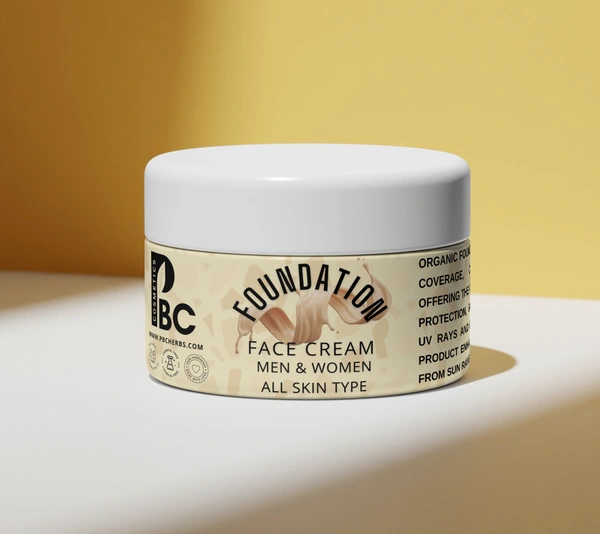 FOUNDATION FACE CREAM WITH SPF - 50g - premium