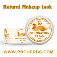 FOUNDATION FACE CREAM WITH SPF - 50g - Classic, Daily Use (Natural), All Skin Type (Customized), Men & Women