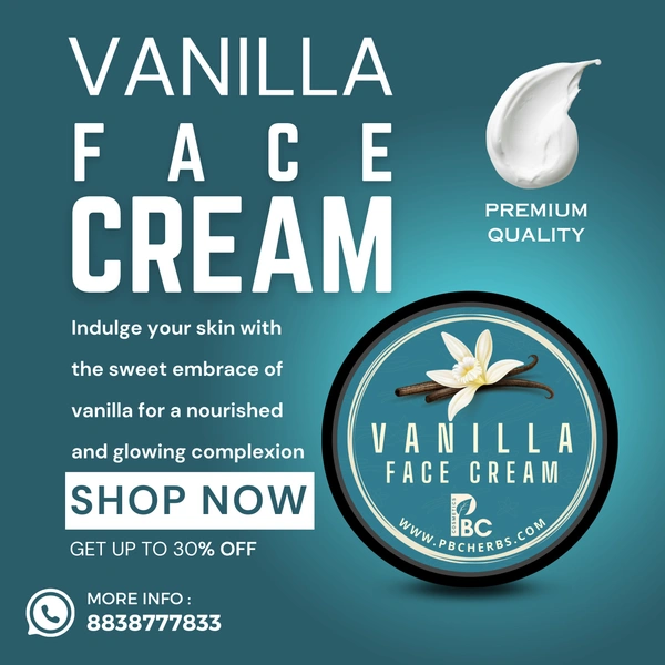 VANILLA FACE CREAM - 50g