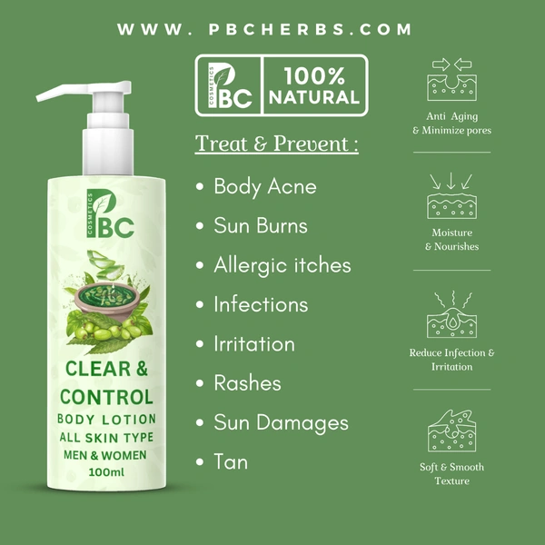 ANTI INFLAMMATORY BODY LOTION - 100ml - Flip Cap