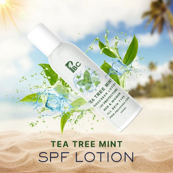 TEA TREE MINT SUNSCREEN LOTION - 100ml