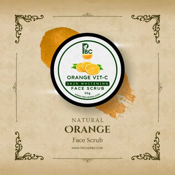 Orange face Scrub ( Vitamin - c )  - 50g