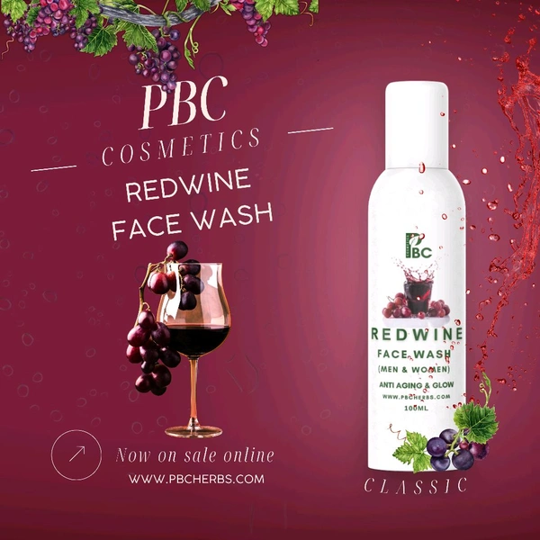 REDWINE  FACE WASH - 100ml