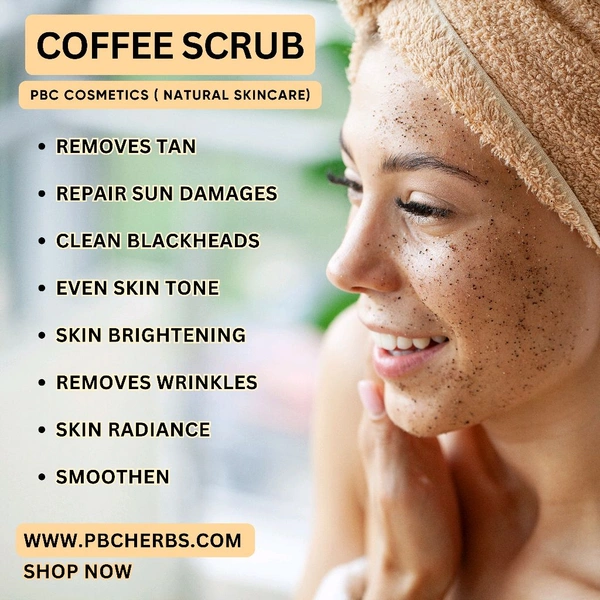 COFFEE FACE SCRUB ( D - TAN )  - 50g