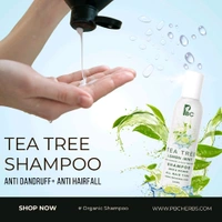 TEA TREE & LEMON MINT SHAMPOO - 100ml
