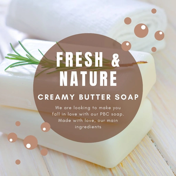 Aloe Shea Butter Soap ( Deep Moisturizing Soap ) - 75g - 2 Soap ( Offer % )