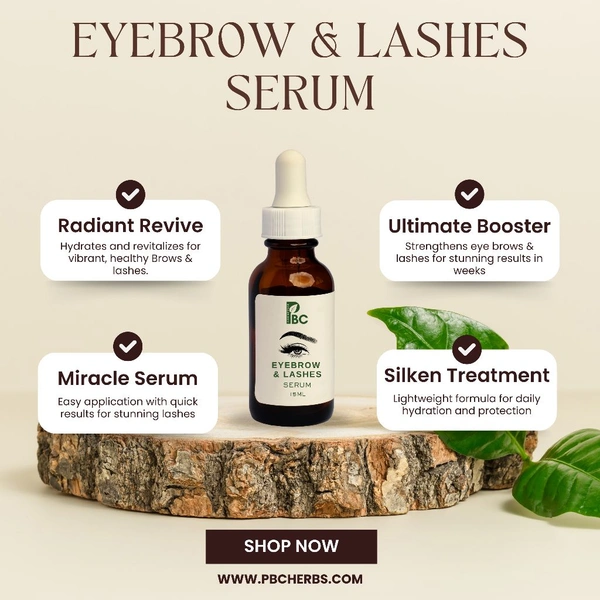 EYE BROW & LASHES GROWTH SERUM - 15ml