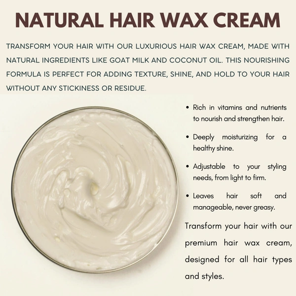 HAIR WAX CREAM - 50g