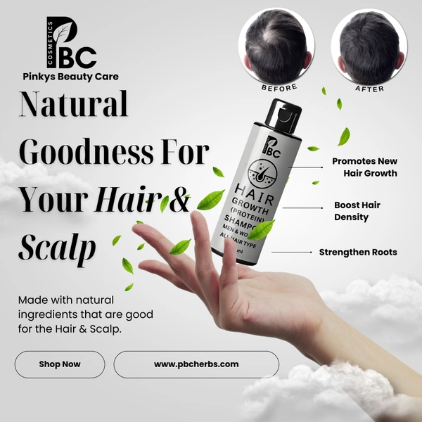 Hair Growth Protein Shampoo - 100ml - flip cap
