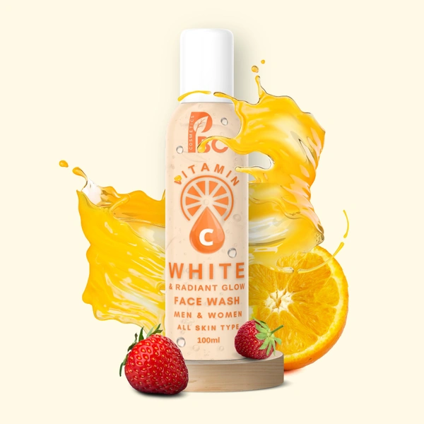 Vitamin C Face wash ( Whitening & Radiance ) - 100ml, Men & Women