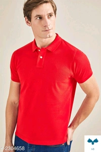 Men's Classy Cotton Blend  Casual T-shirts - 38