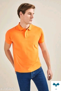 Men's Classy Cotton Blend  Casual T-shirts - 38