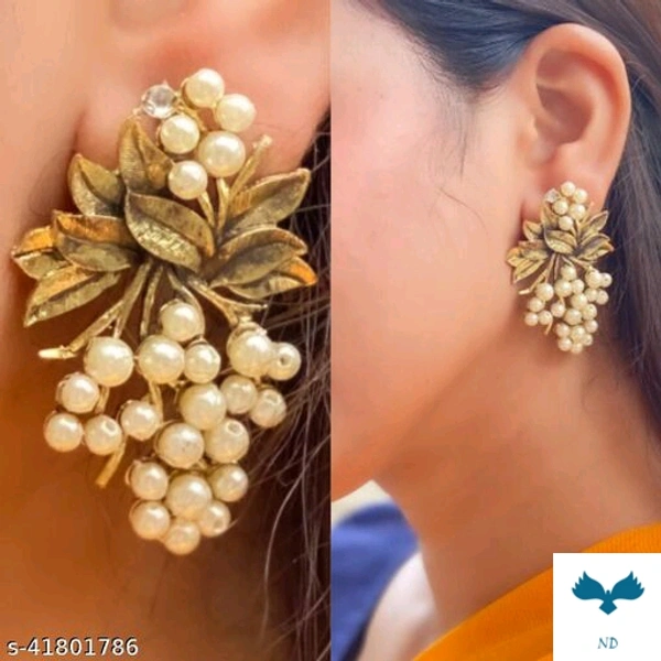 Justrealdeal Oxidized Jhumki Earrings for Women Design