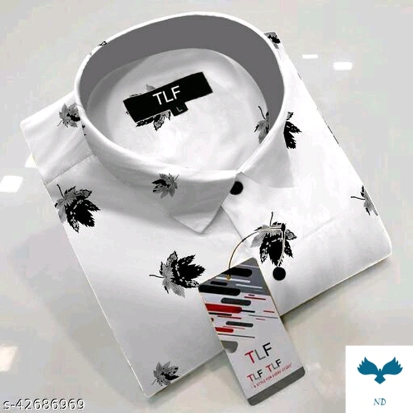 URBAN Premium SLUB Cotton Casual  Shirt  For Men - S 