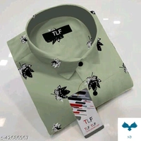 URBAN Premium SLUB Cotton Casual  Shirt  For Men - S 