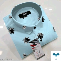 URBAN Premium SLUB Cotton Casual  Shirt  For Men - S 