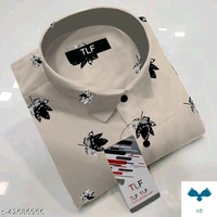 URBAN Premium SLUB Cotton Casual  Shirt  For Men - S 