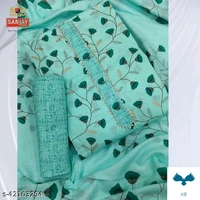 Sanjay Fab, Trendy, 100% Pure Cotton, Floral Cotton Printed Suits