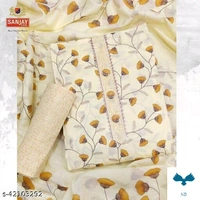Sanjay Fab, Trendy, 100% Pure Cotton, Floral Cotton Printed Suits