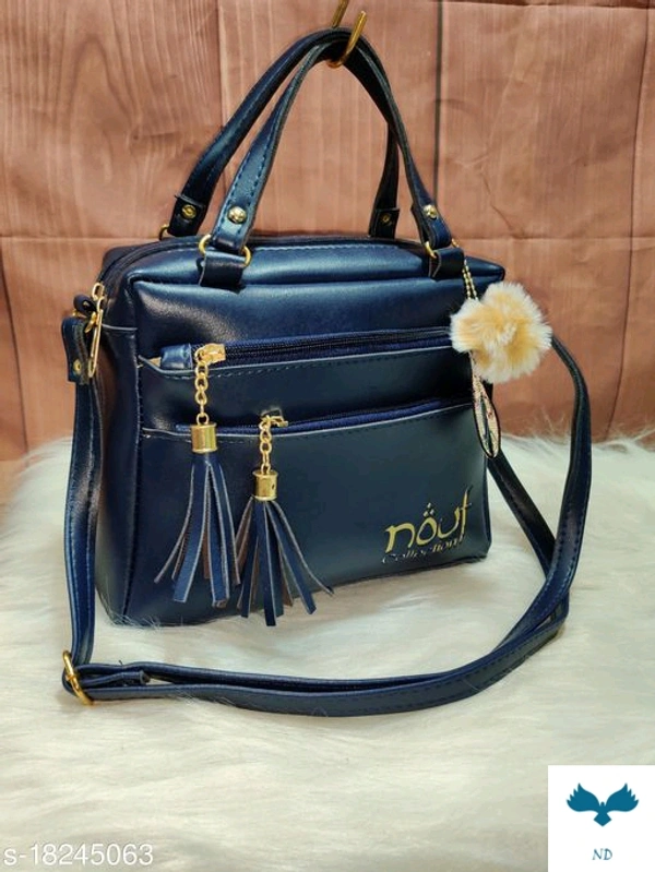 Beautiful Women's Peach PU Slingbag