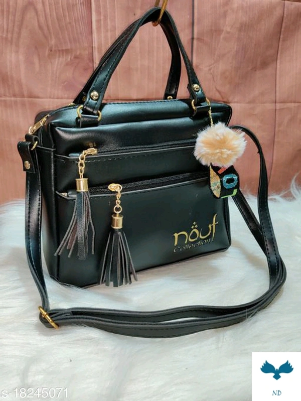 Beautiful Women's Peach PU Slingbag