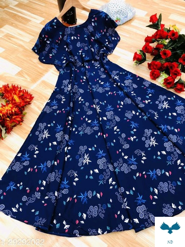 Fancy Glamorous Women Gown - M