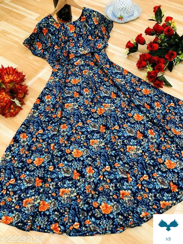 Fancy Glamorous Women Gown - M