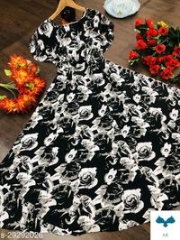 Fancy Glamorous Women Gown - L