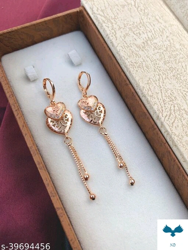 American Diamond Fancy Bali Earrings
