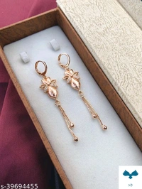 American Diamond Fancy Bali Earrings