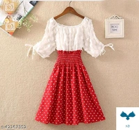 Trendy Retro Women Dresses - M