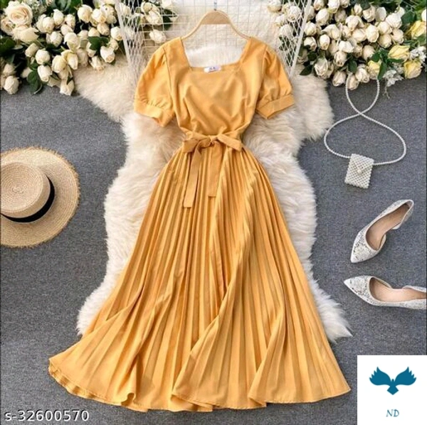 Classy Fabulous Women Dresses - M