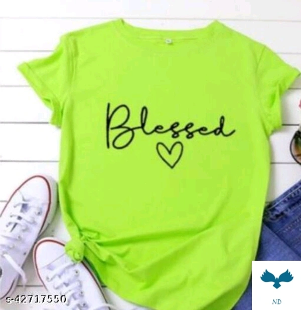 Trendy Modern Women Tshirts - S