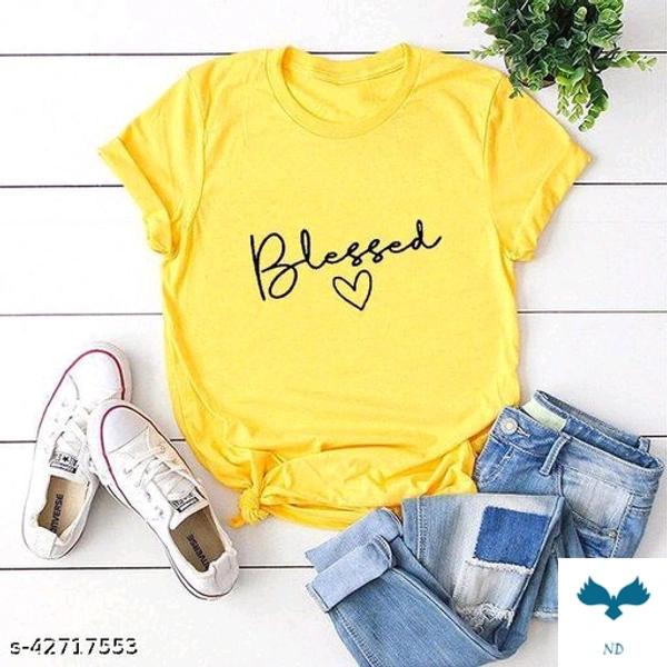 Trendy Modern Women Tshirts - M
