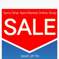 Apna Ghar Apni Market Online Shop - Logo