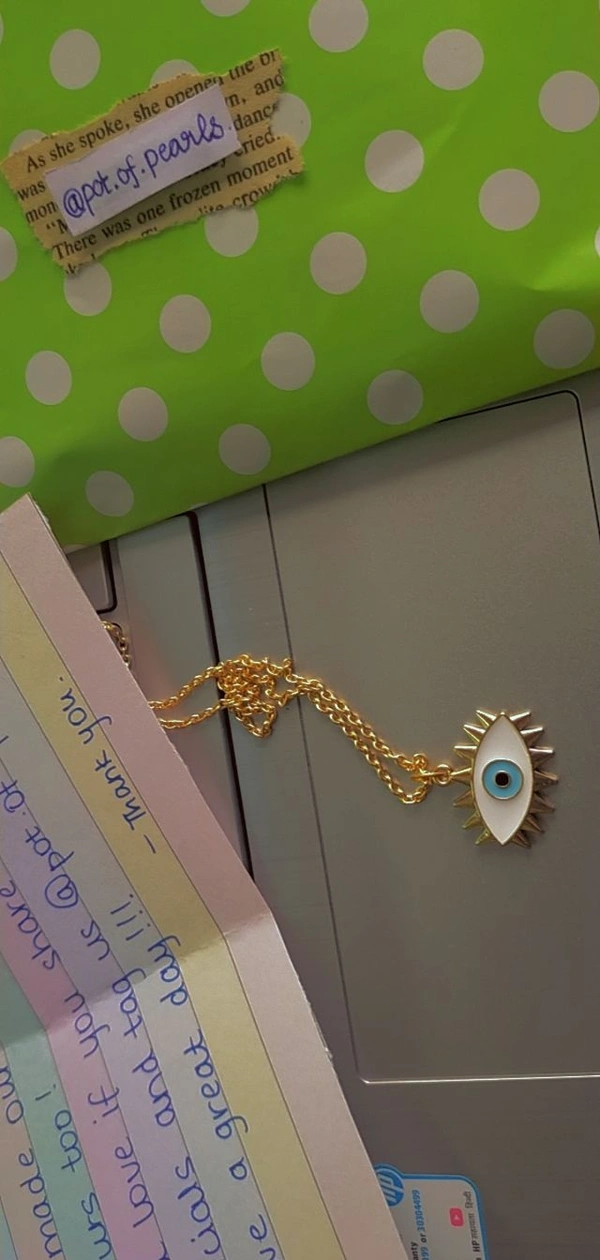 Evil Eye Necklace - 16 inches