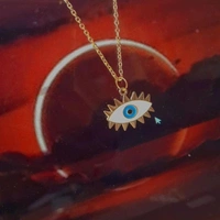 Evil Eye Necklace - 16 inches