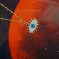 Evil Eye Necklace - 16 inches
