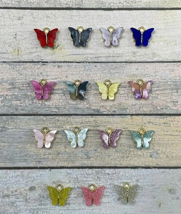 Pearl Butterfly Choker - black 