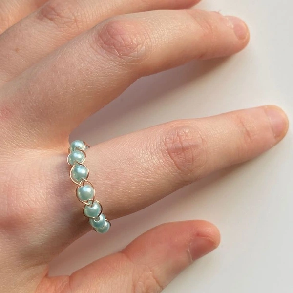 Braided Ring  - transperant