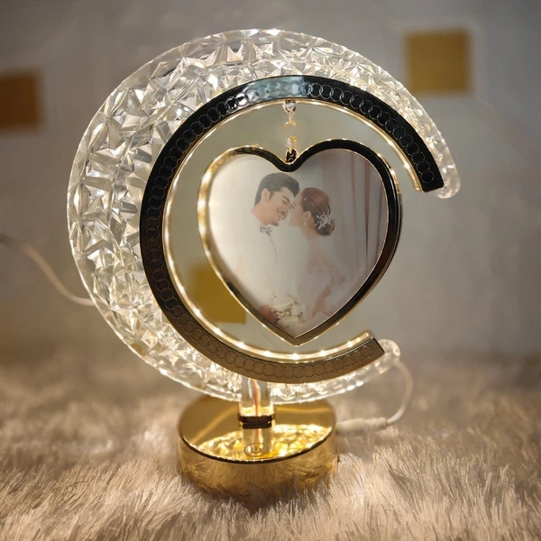 Hanging Heart 101 - Premium Crystal LED Frame