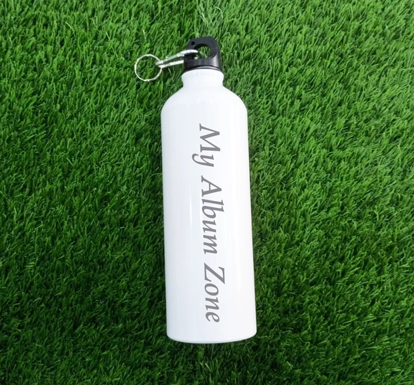 Aluminum Sipper Bottle 750ml - White